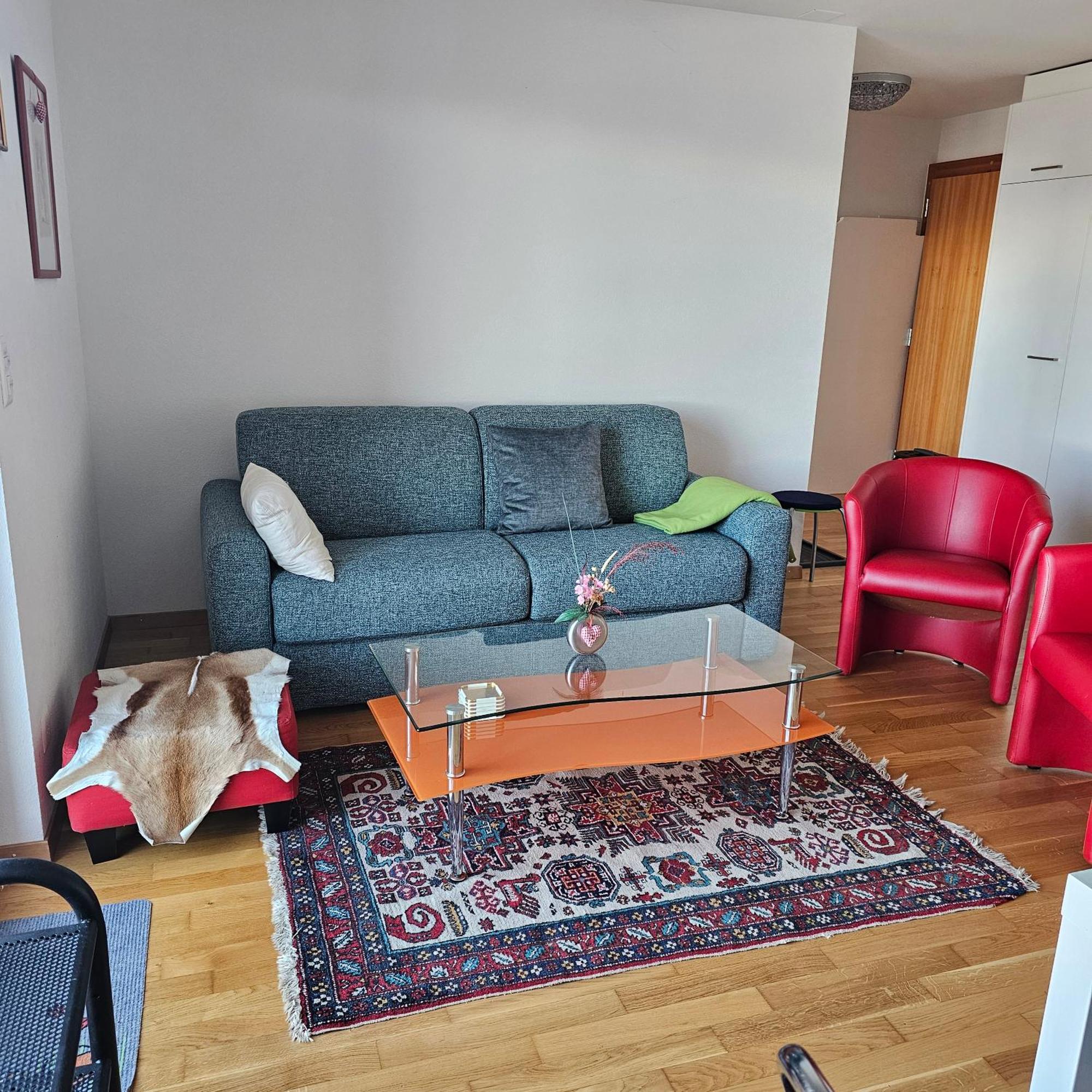 Appartement Meuble A Louer A Nax Buitenkant foto